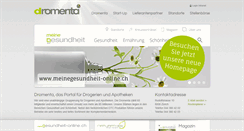 Desktop Screenshot of dromenta.ch